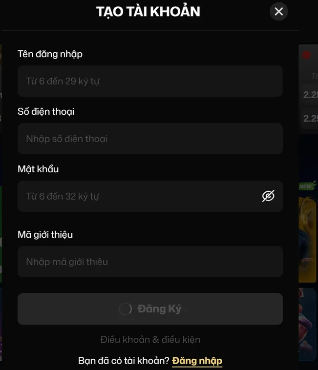 Đăng Ký VaoBet Trải Nghiệm Sân Chơi Cá Cược Đẳng Cấp Với Ưu Đãi Cực Lớn