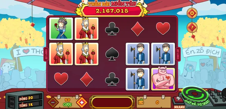 Nổ Hũ Thần Bài Miền Tây Tại VaoBet Cơ Hội Giành Jackpot 5 Tỷ