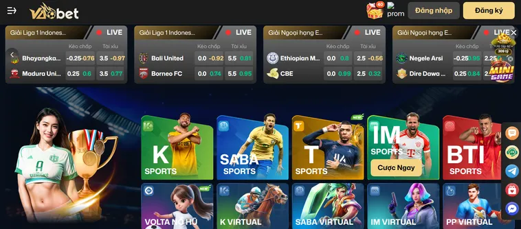 Cổng Game VaoBet - Kho Game Hấp Dẫn Và Đa Dạng Các Thể Loại Game Cho Cược Thủ Tha Hồ Đặt Cược